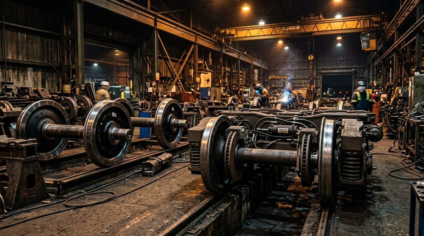 Pakistan Railway Locomotive Axles & Bogies