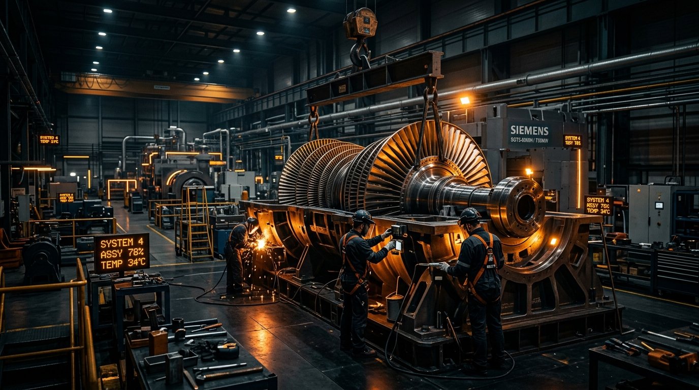 Turbine Rotors & Generator Casings